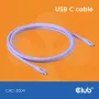 USB-C-kaapeli CLUB3D CAC-3004 2m violetti
