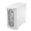 ASUS A23 PLUS TG ARGB WHITE, PC, valkoinen, micro ATX, Mini-ITX, Multi, 16,5 cm, 38 cm
