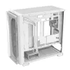 ASUS A23 PLUS TG ARGB WHITE, PC, valkoinen, micro ATX, Mini-ITX, Multi, 16,5 cm, 38 cm
