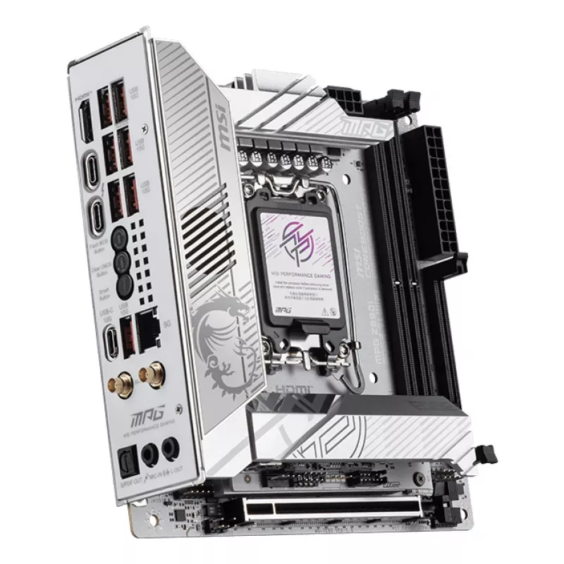 MSI MPG Z890I EDGE TI WIFI emolevy Intel Z890 LGA 1851 (Socket V1) Mini-ITX
