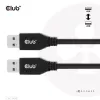 CLUB3D USB Type-A Gen2(10G) kaapeli, 3A M/M 0.5m / 1.64 ft