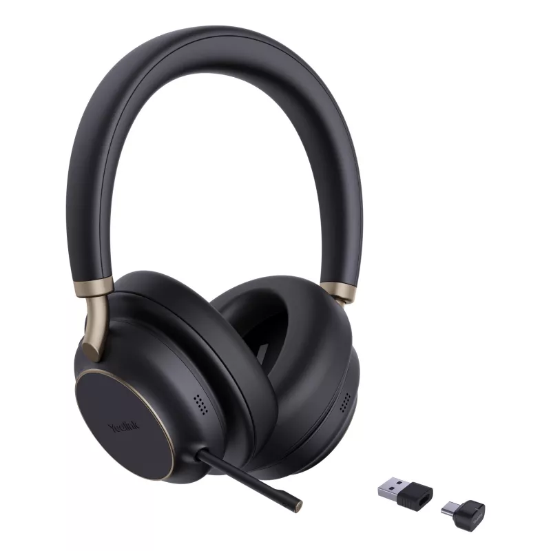Yealink BH76 Plus Teams Black USB-C/A kuulokemikrofoni