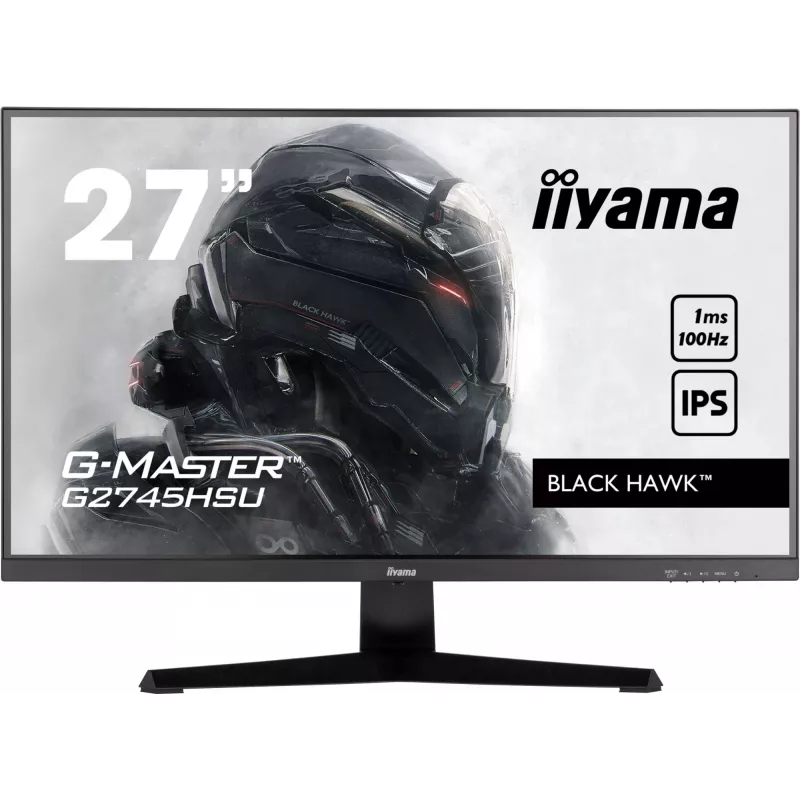 iiyama G-MASTER G2745HSU-B2 tietokonenäyttö 68,6 cm (27 inch) 1920 x 1080 pikseliä Full HD LED musta