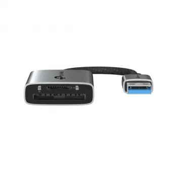 Kortinlukija TP-LINK UA430 USB 3.2 Gen 1 Type-C — MicroSD / SD, harmaa