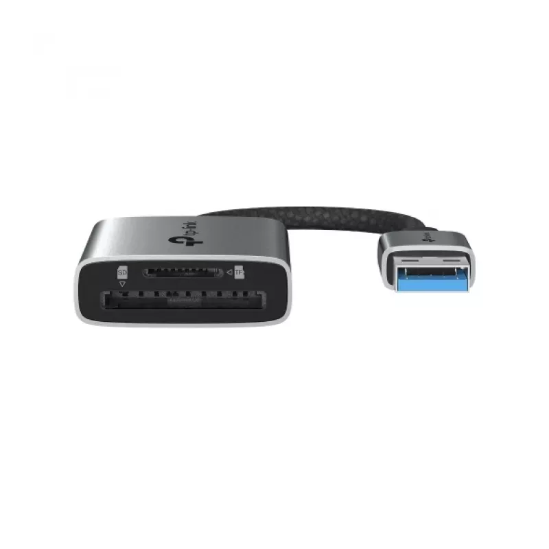 Kortinlukija TP-LINK UA430 USB 3.2 Gen 1 Type-C — MicroSD / SD, harmaa