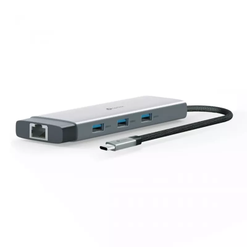TP-Link UH9120C USB-keskitin USB 3.2 Gen 1 (3.1 Gen 1) Type-C 5000 Mbit/s