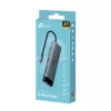 TP-Link UH9120C USB-keskitin USB 3.2 Gen 1 (3.1 Gen 1) Type-C 5000 Mbit/s