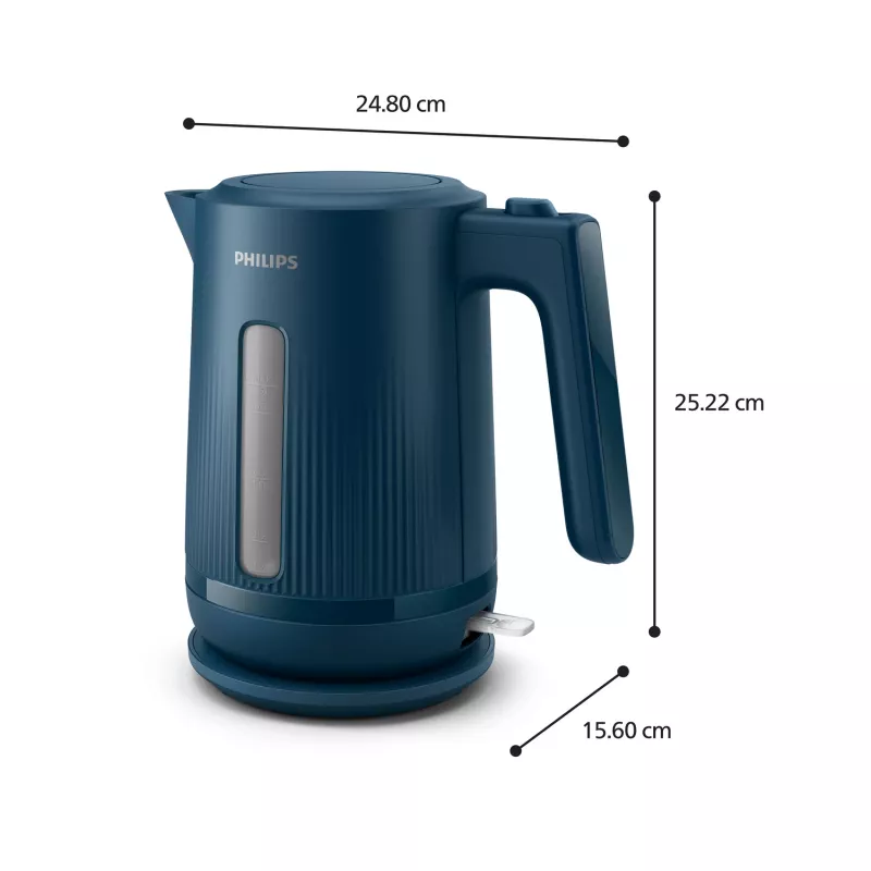 Philips 3000 Serie HD9411/70 vedenkeitin 1,7 l 2200 W sininen