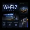TP-Link BE6500 sisäinen WLAN/Bluetooth 2880 Mbit/s Tri-band Wi-Fi 7