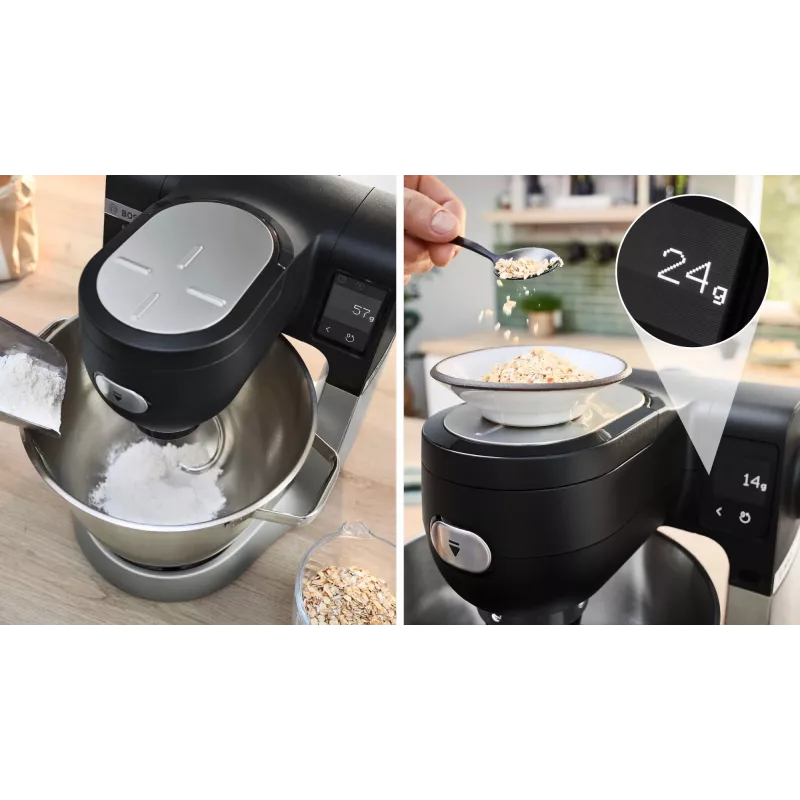 Bosch Serie 6 MUMS6ZS17 yleiskone 1600 W 5,5 L musta, ruostumaton teräs
