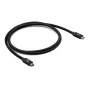 USB Type-C-kaapeli CLUB3D CAC-1570 1,2m — 80Gbps, 240W, tukee 8K@240Hz, musta