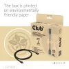 USB Type-C-kaapeli CLUB3D CAC-1570 1,2m — 80Gbps, 240W, tukee 8K@240Hz, musta