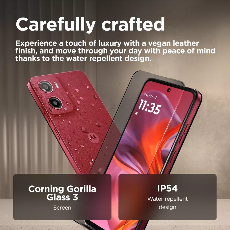 Motorola moto g05 16,9 cm (6,67 inch) Dual SIM Android 15 4G USB Type-C 4 GB 64 GB 5200 mAh punainen