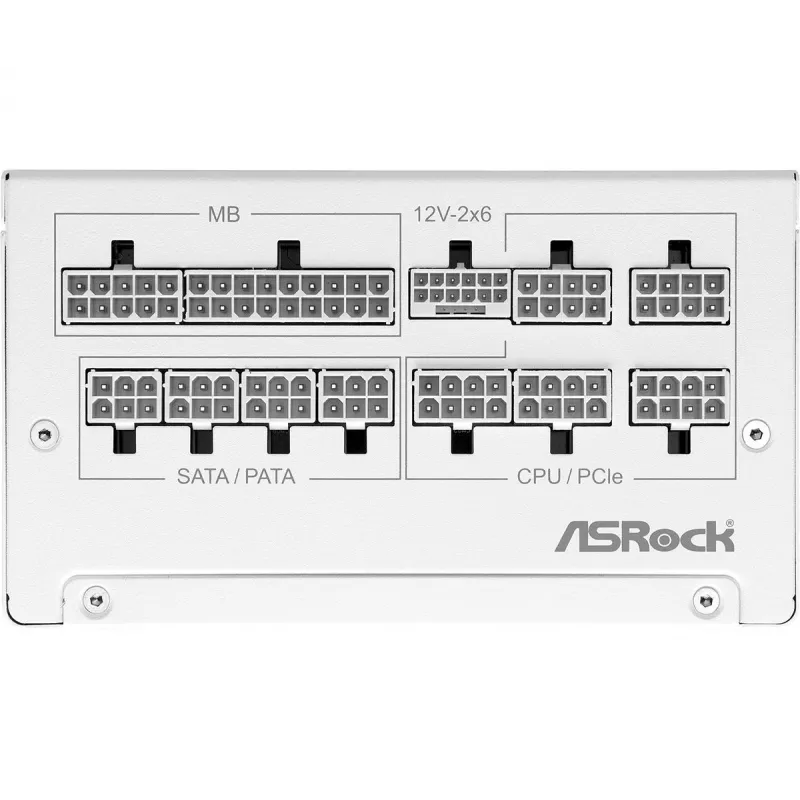 ASROCK Virtalähde Steel Legend Sl-1000gw 1000w 80+ Gold White ATX