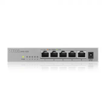 Zyxel XMG-105 hallitsematon 2.5G Ethernet (100/1000/2500) harmaa