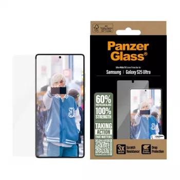 PanzerGlass ® näytönsuojakalvo Samsung Galaxy S25 Ultra | Ultra-Wide Fit