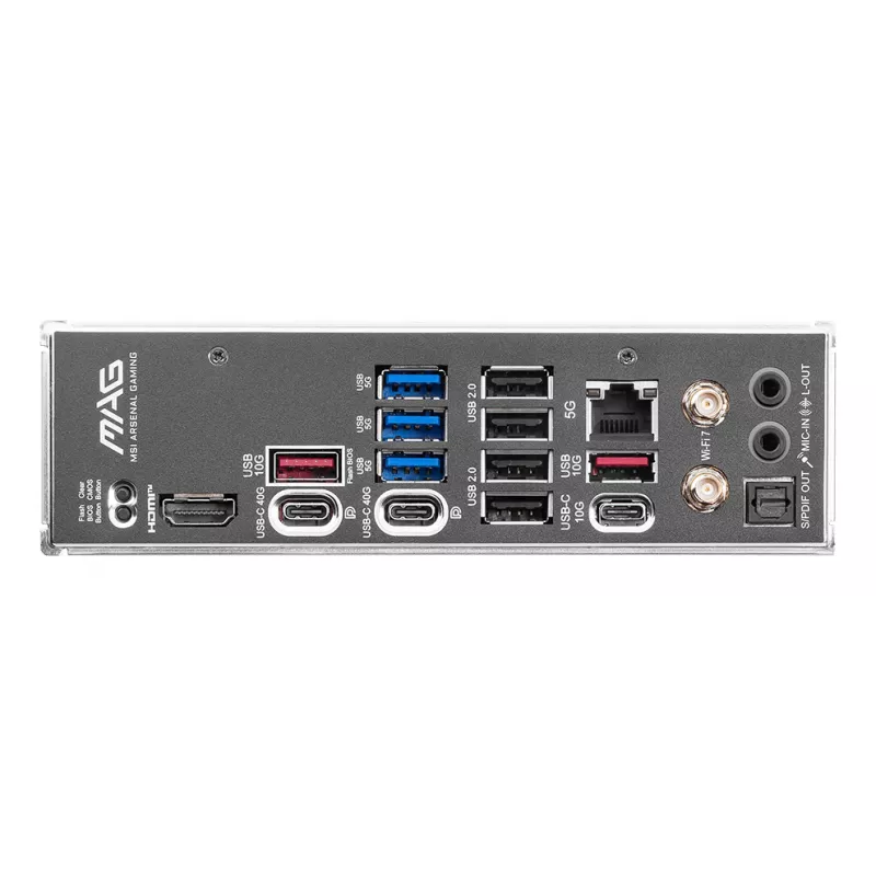 Emolevy MSI MAG X870E TOMAHAWK WIFI — AMD X870E, kanta AM5, ATX, 4x DDR5 DIMM, 4x M.2, Wi‑Fi, 5Gb Ethernet