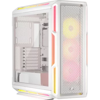 CORSAIR PC-kotelo - 5000T LX RGB Midi-Tower (tempered Glass) valkoinen