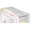 CORSAIR PC-kotelo - 5000T LX RGB Midi-Tower (tempered Glass) valkoinen