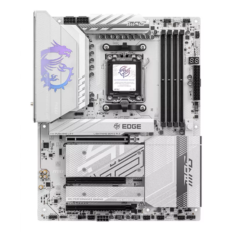 MSI MPG B850 EDGE TI WIFI emolevy AMD B850 Socket AM5 ATX