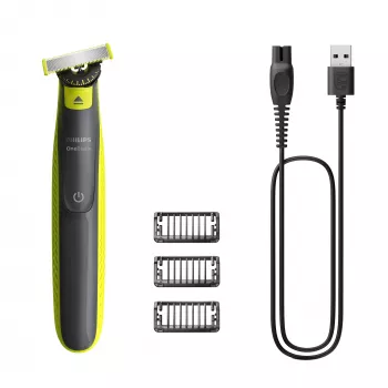 Parranajokone Philips Norelco OneBlade 360 QP2724/23 — 1 terä, trimmeri, Wet & Dry, ladattava NiMH