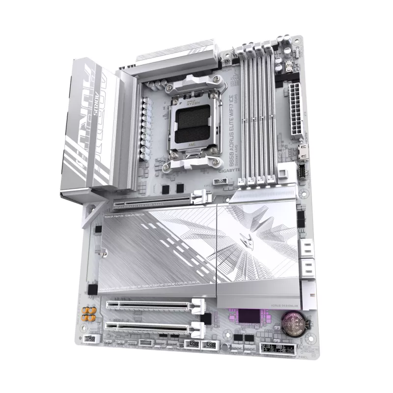 Emolevy GIGABYTE B850 AORUS ELITE WIFI7 ICE, B850, AM5, ATX