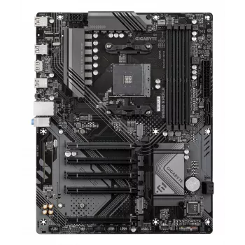 GIGABYTE B550 EAGLE emolevy - AMD Ryzen 5000 G-Series CPU:t, 10+3+1 vaihe VRM, jopa 3200 MHz DDR4, 1xPCIe 4.0 + 1xPCIe 3.0 M.2, 1GbE LAN, USB 3.2 Gen 2