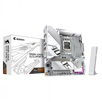 Emolevy GIGABYTE B850M AORUS ELITE WIFI6E, AMD B850, kanta AM5, Micro ATX