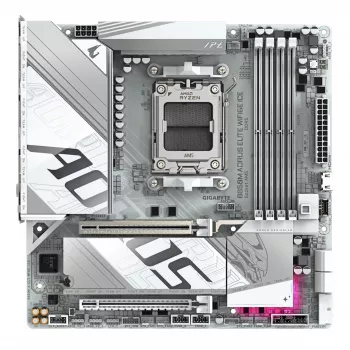 Emolevy GIGABYTE B850M AORUS ELITE WIFI6E, AMD B850, kanta AM5, Micro ATX