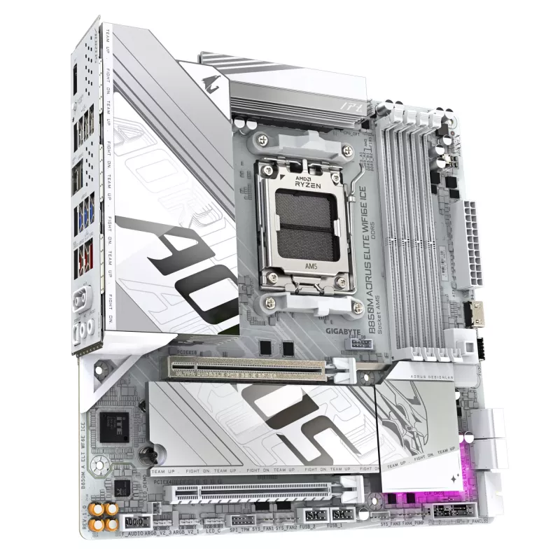 Emolevy GIGABYTE B850M AORUS ELITE WIFI6E, AMD B850, kanta AM5, Micro ATX