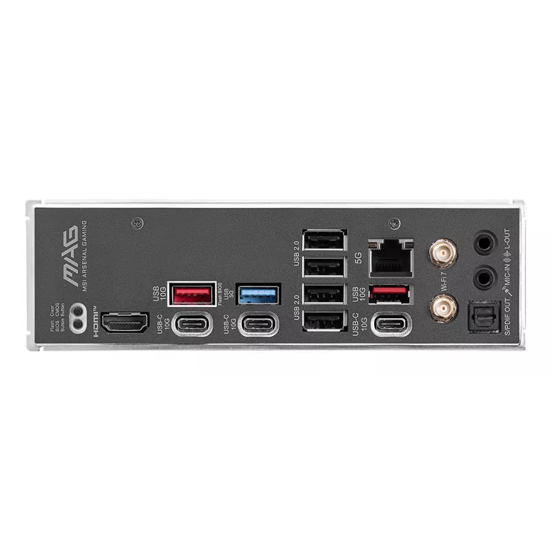 Emolevy MSI MAG B850 TOMAHAWK MAX WIFI — AMD B850, kanta AM5, ATX, DDR5, 4×M.2, Wi-Fi 7, 5Gb LAN, 7.1 ääni