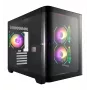 FSP S380-BA kotelo Mini Tower mITX, mATX musta ARGB