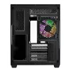 FSP S380-BA kotelo Mini Tower mITX, mATX musta ARGB