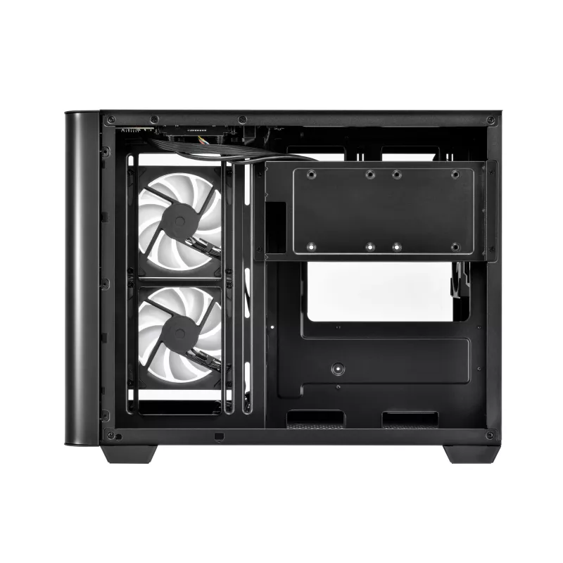 FSP S380-BA kotelo Mini Tower mITX, mATX musta ARGB