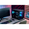 FSP S380-BA kotelo Mini Tower mITX, mATX musta ARGB