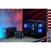 FSP S380-BA kotelo Mini Tower mITX, mATX musta ARGB