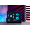 FSP S380-BA kotelo Mini Tower mITX, mATX musta ARGB