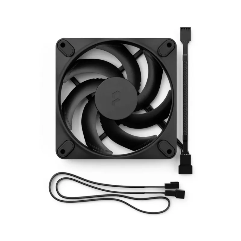 FRACTAL DESIGN tuuletin Momentum 12 musta