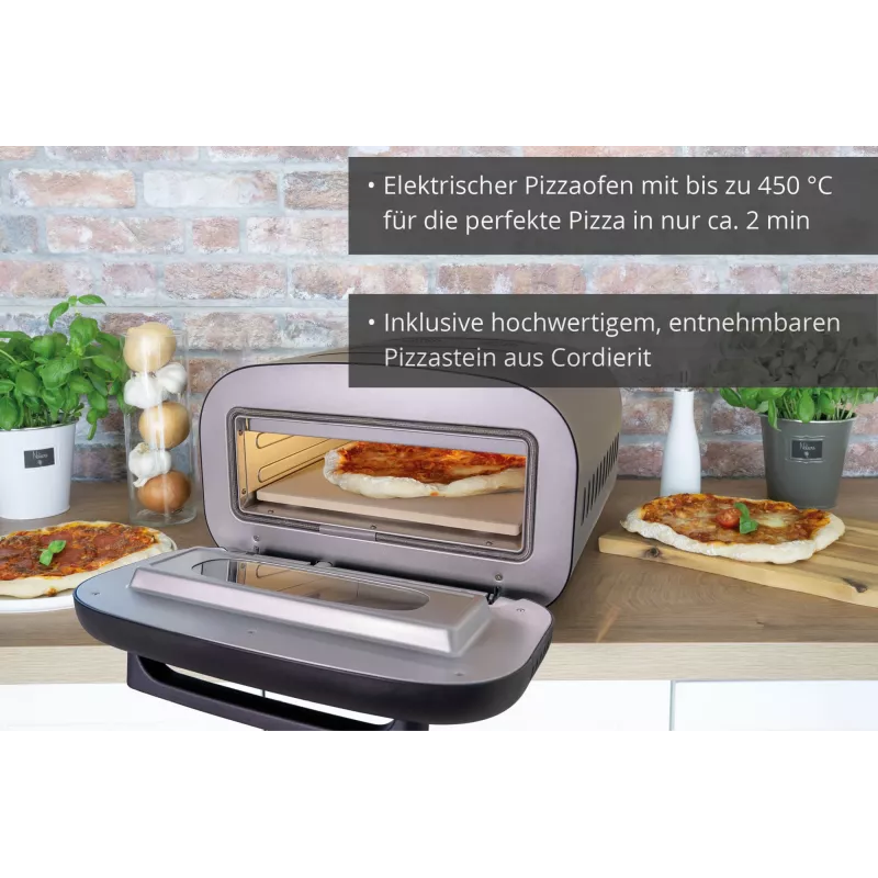 Unold 68805 pizzauuni 1 pizza 1700 W musta