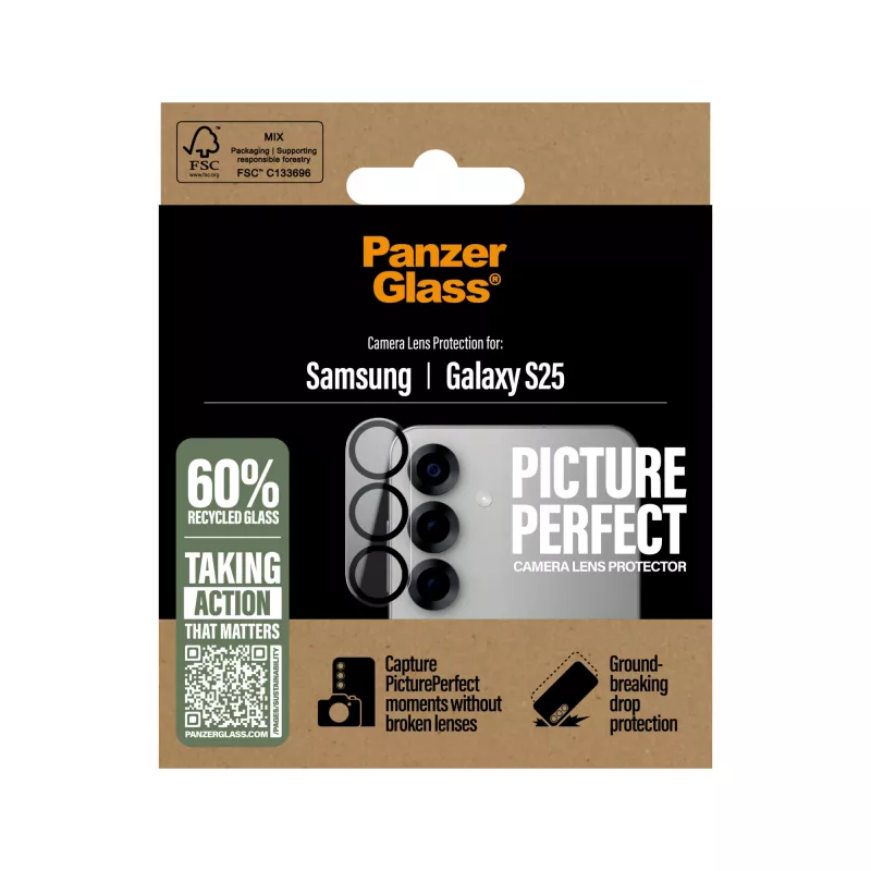 PanzerGlass ® PicturePerfect kameraobjektiivin suoja Samsung Galaxy S25