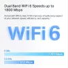 Mesh-järjestelmä Mercusys HALO H70X dual band Wi-Fi 6