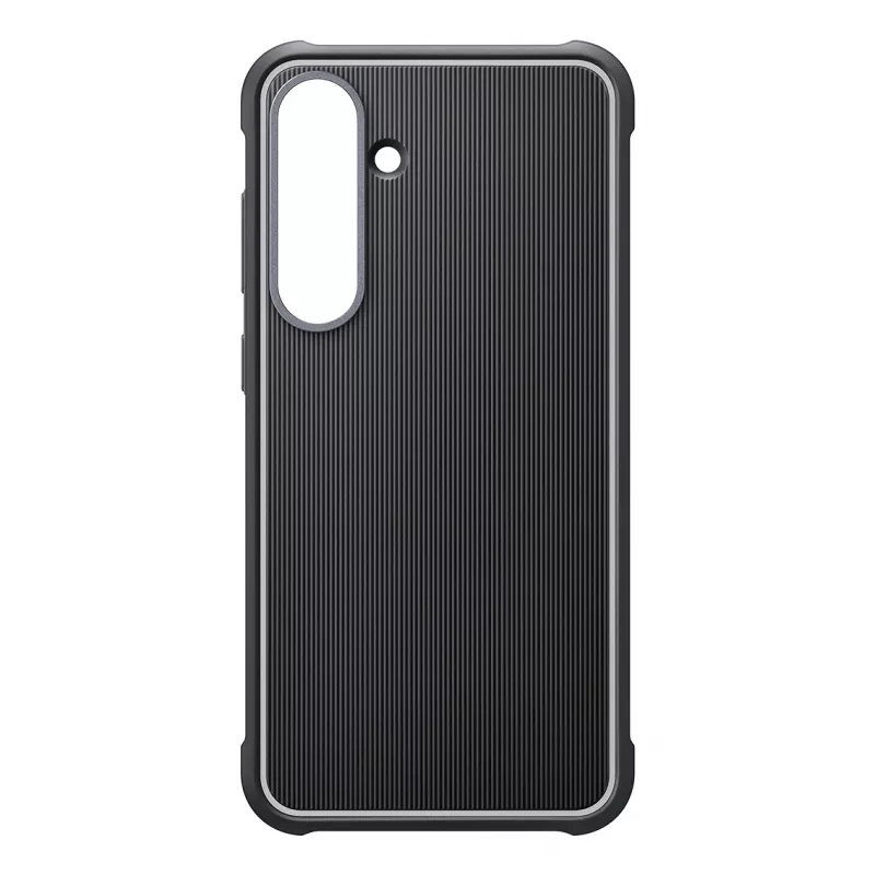 Samsung EF-RS936 Rugged Case -suojakuori Galaxy S25+ -puhelimelle, TPU/polykarbonaatti, musta