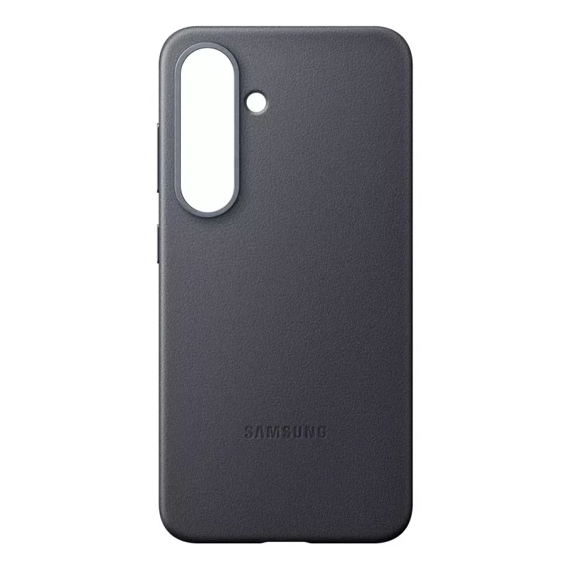 Suojakotelo Samsung Galaxy S25 tekonahkakotelo musta