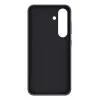Suojakotelo Samsung Galaxy S25 tekonahkakotelo musta