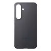 Suojakotelo Samsung Galaxy S25 tekonahkakotelo musta