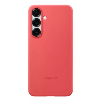 Samsung silikonikotelo Galaxy S25+:lle, suojakotelo, Samsung, Galaxy S25+, 17 cm (6,7 tuuman), punainen