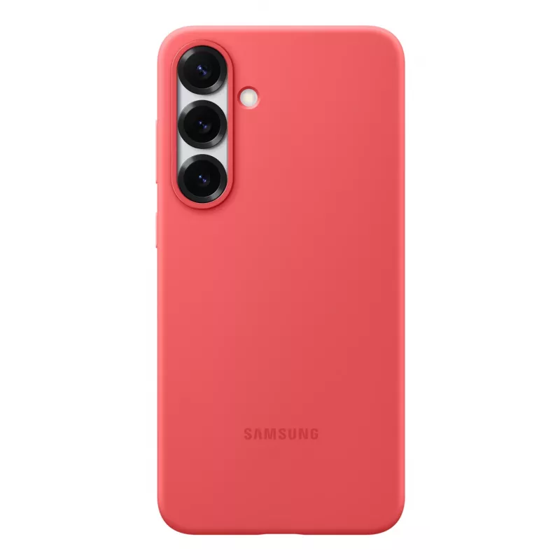 Samsung EF-PS936 Silicone Case -silikonikuori Galaxy S25+:lle, punainen