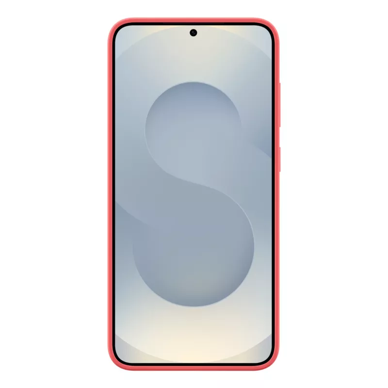 Samsung EF-PS936 Silicone Case -silikonikuori Galaxy S25+:lle, punainen