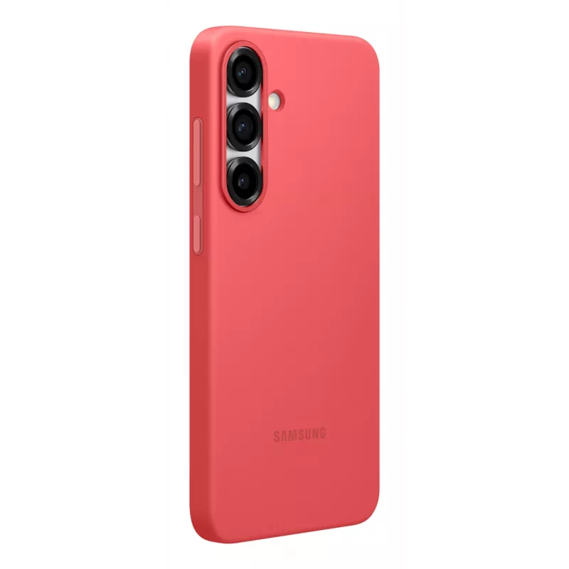 Samsung EF-PS936 Silicone Case -silikonikuori Galaxy S25+:lle, punainen