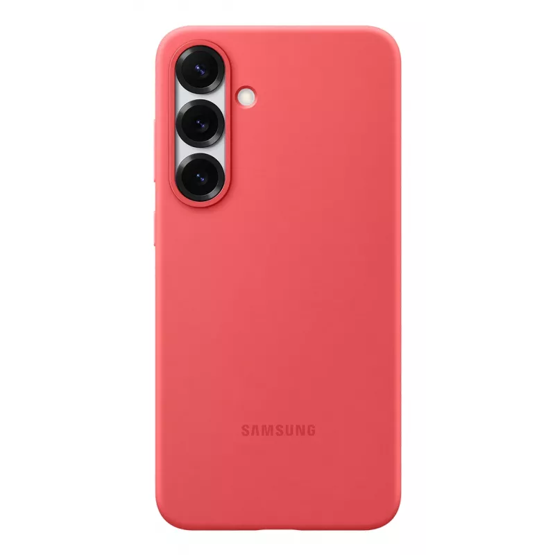 Samsung EF-PS936 Silicone Case -silikonikuori Galaxy S25+:lle, punainen